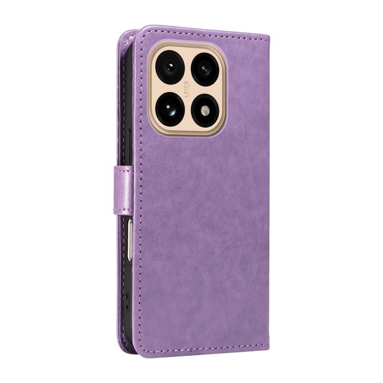 For Xiaomi 15T 5G Cat and Bee Embossed Flip Leather Phone Case