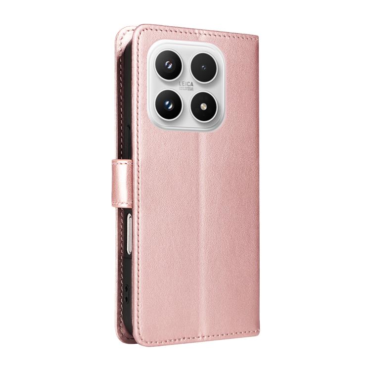 For Xiaomi 17 Cat and Bee Embossed Flip Leather Phone Case