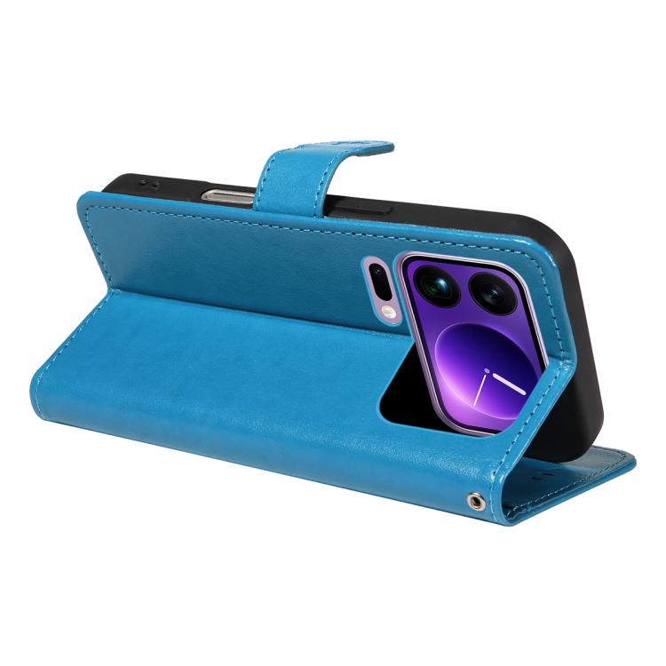 For Xiaomi 17 Pro Max Cat and Bee Embossed Flip Leather Phone Case