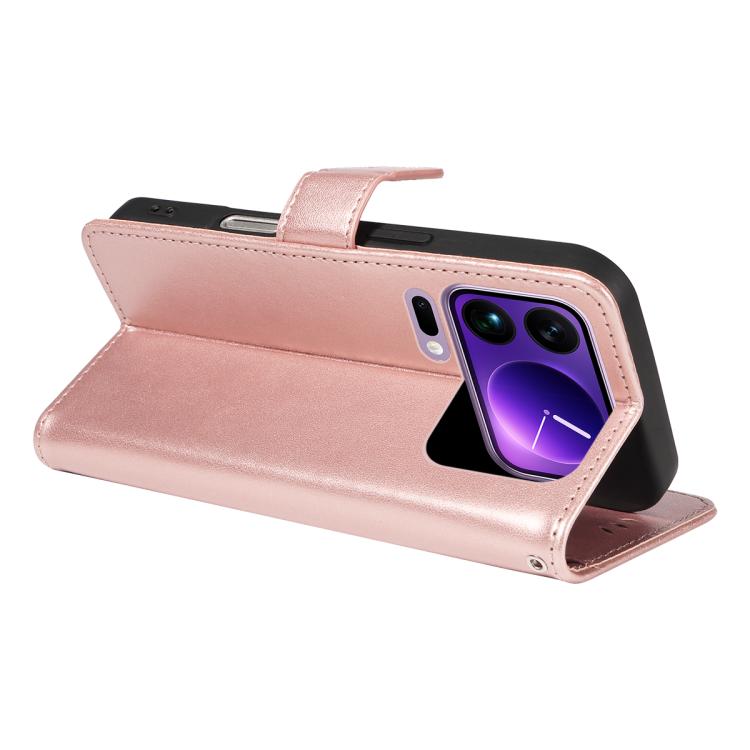 For Xiaomi 17 Pro Max Cat and Bee Embossed Flip Leather Phone Case