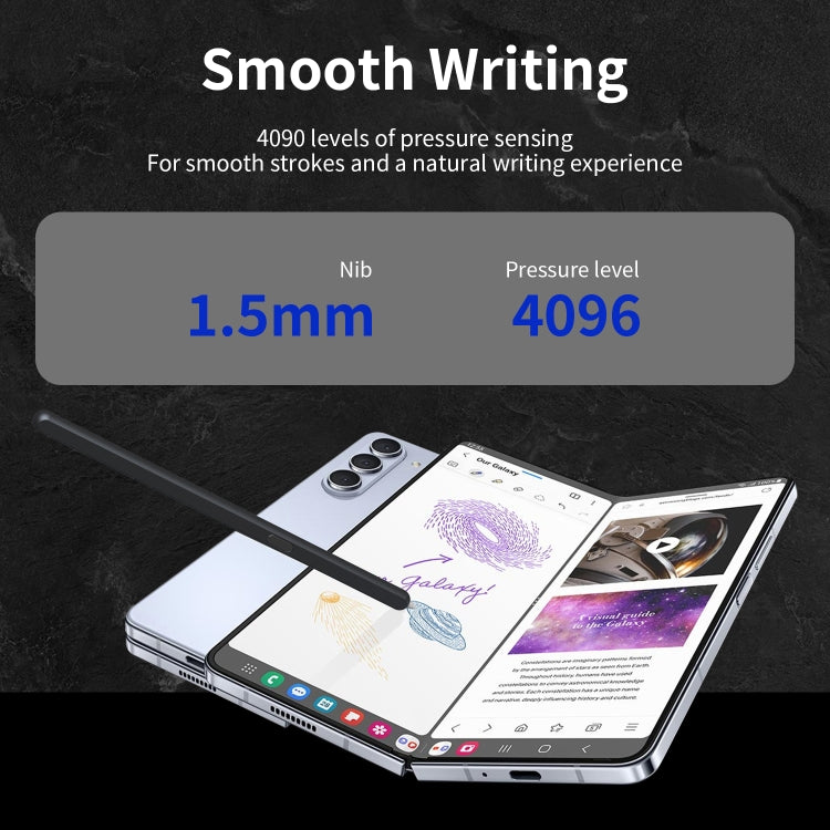 For Samsung Galaxy Z Fold6 / 5 / 4 / 3 Electromagnetic Stylus Pen with Pen Slot