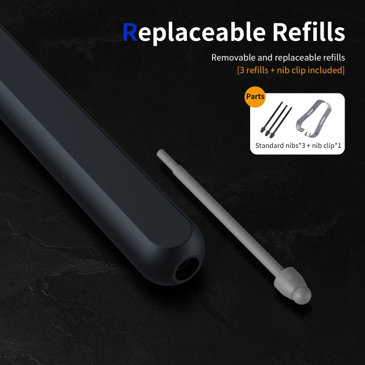 For Samsung Galaxy Z Fold6 / 5 / 4 / 3 Electromagnetic Stylus Pen with Pen Slot