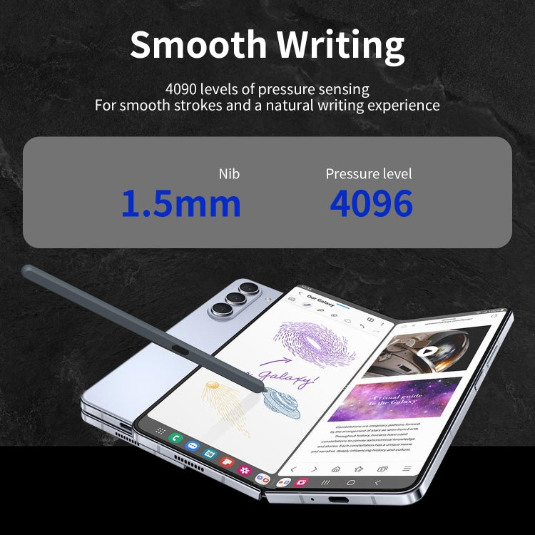 For Samsung Galaxy Z Fold6 / 5 / 4 / 3 Electromagnetic Stylus Pen with Pen Slot