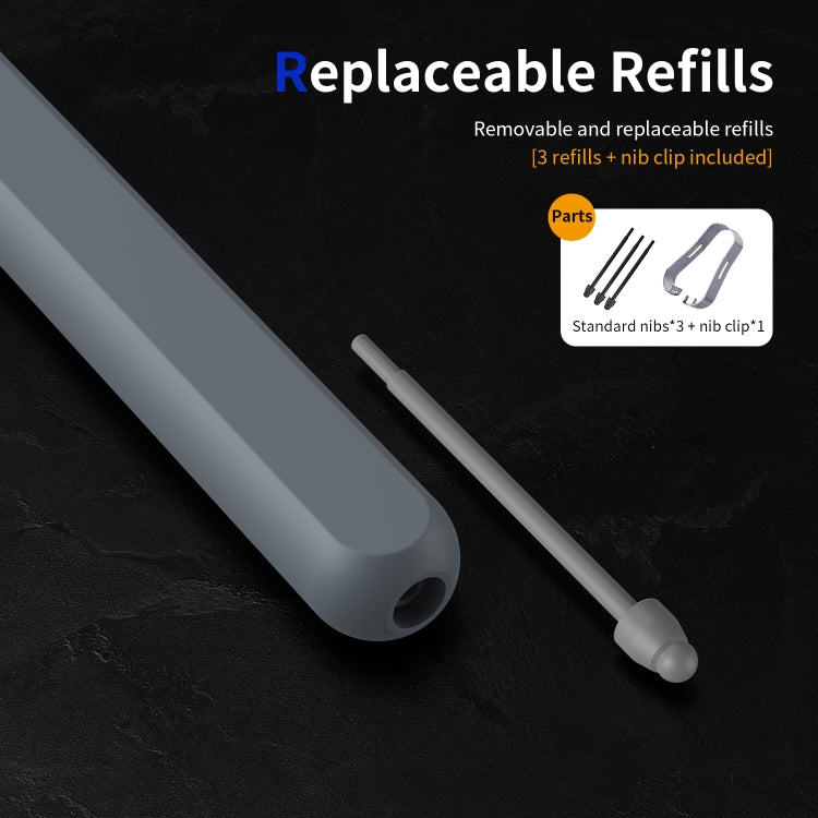 For Samsung Galaxy Z Fold6 / 5 / 4 / 3 Electromagnetic Stylus Pen with Pen Slot