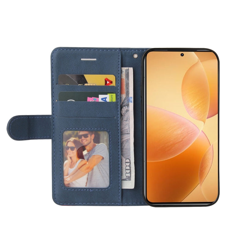 For Xiaomi 14T Pro Dual-color Splicing Flip Leather Phone Case