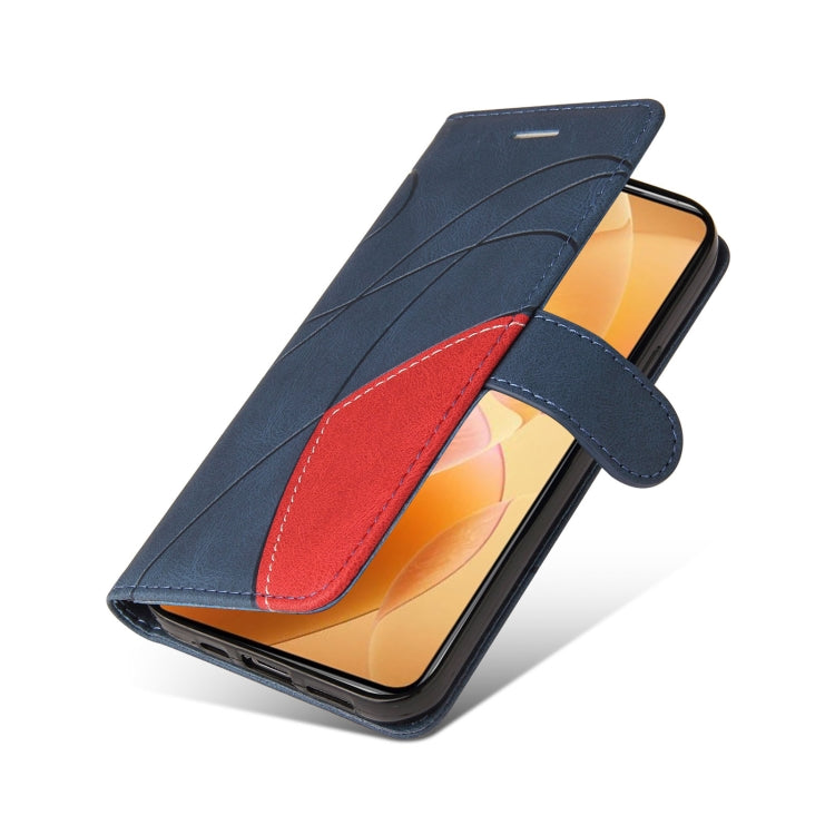 For Xiaomi 14T Pro Dual-color Splicing Flip Leather Phone Case