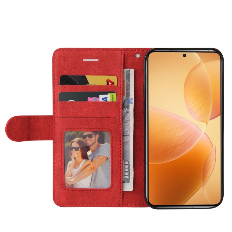 For Xiaomi 14T Pro Dual-color Splicing Flip Leather Phone Case