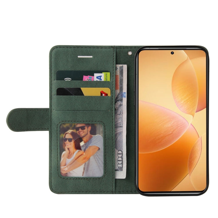 For Xiaomi 14T Pro Dual-color Splicing Flip Leather Phone Case