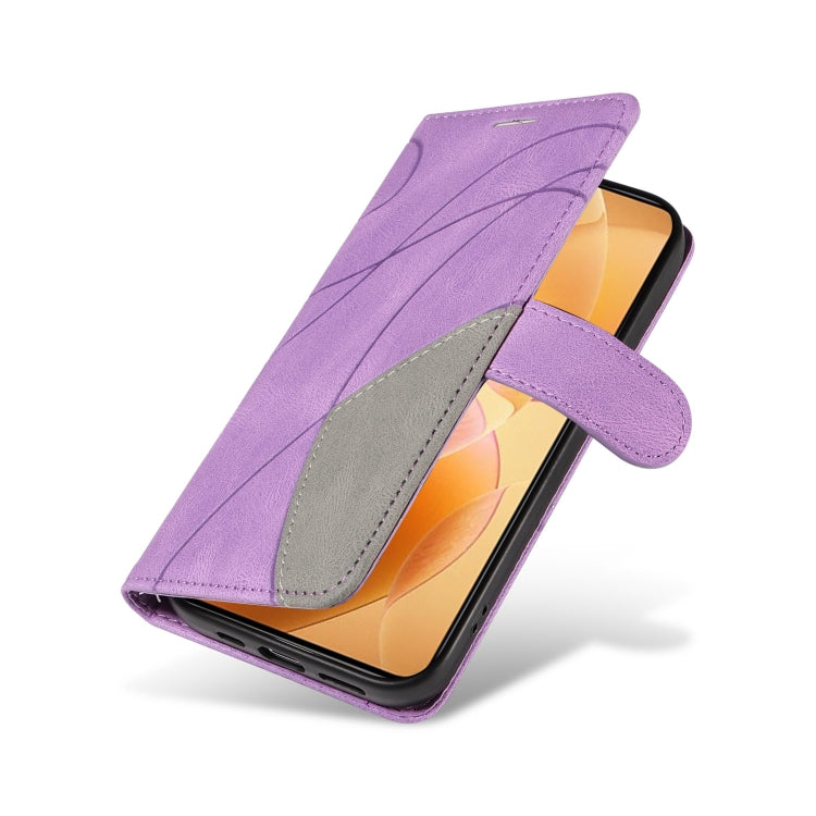 For Xiaomi 14T Pro Dual-color Splicing Flip Leather Phone Case