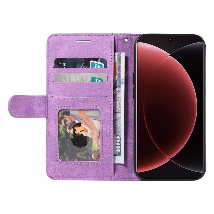 For Xiaomi 15 Ultra 5G Global Dual-color Splicing Flip Leather Phone Case