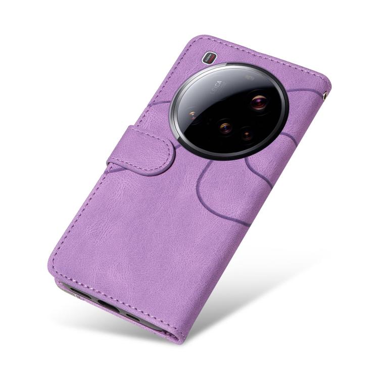 For Xiaomi 15 Ultra 5G Global Dual-color Splicing Flip Leather Phone Case