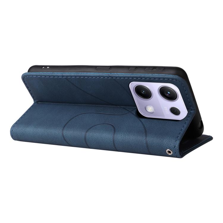 For Xiaomi Poco M6 Pro 4G Global Dual-color Splicing Flip Leather Phone Case