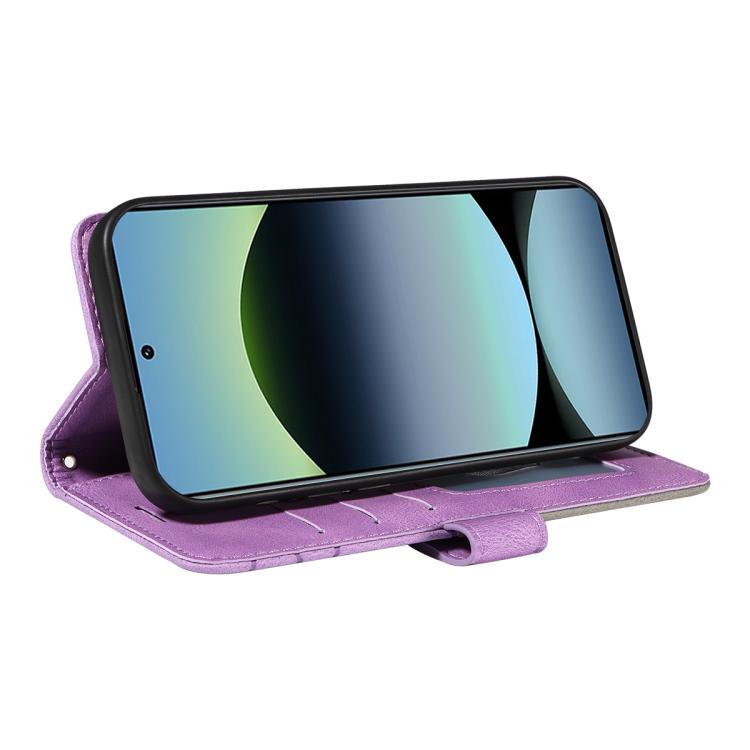For Xiaomi Poco M6 Pro 4G Global Dual-color Splicing Flip Leather Phone Case
