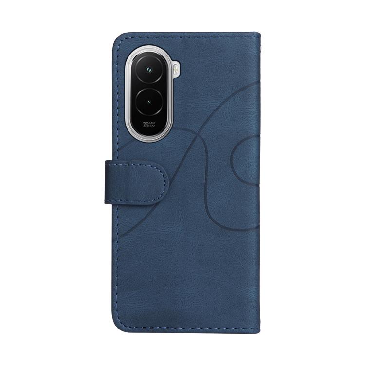 For Xiaomi POCO M7 4G 169mm Dual-color Splicing Flip Leather Phone Case