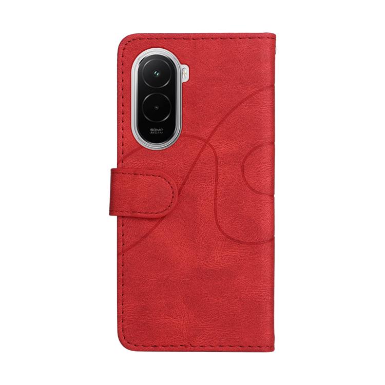 For Xiaomi POCO M7 4G 169mm Dual-color Splicing Flip Leather Phone Case