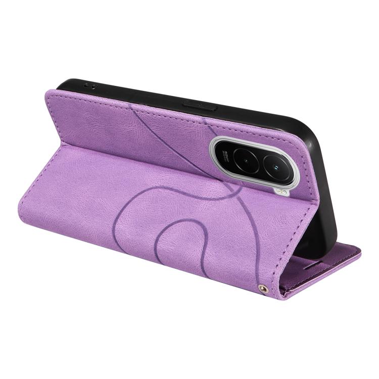 For Xiaomi POCO M7 4G 169mm Dual-color Splicing Flip Leather Phone Case