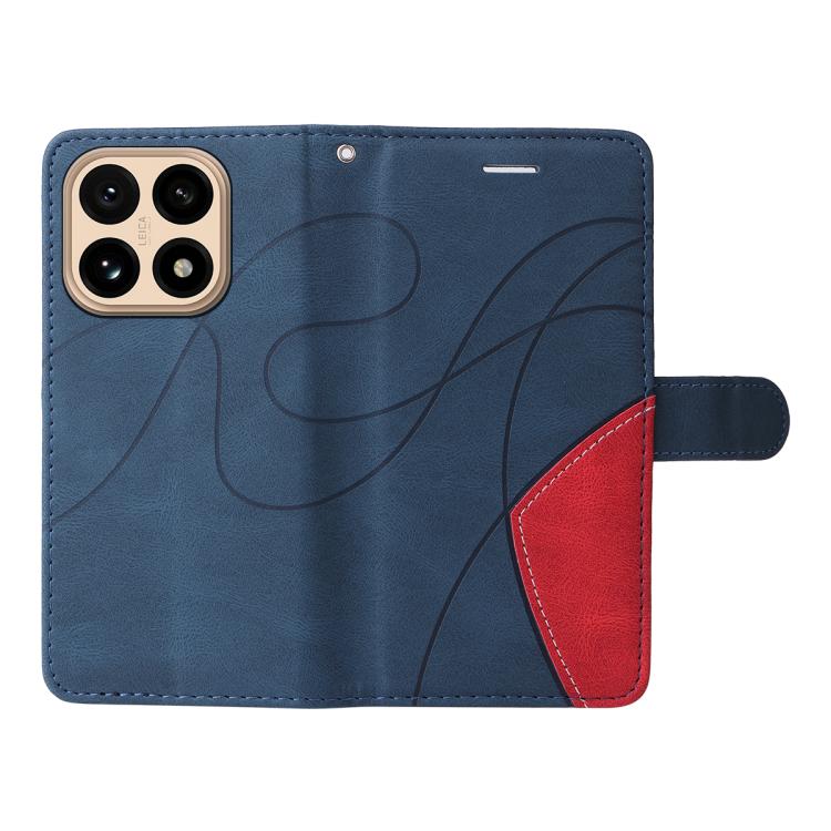 For Xiaomi 15T 5G Dual-color Splicing Flip Leather Phone Case