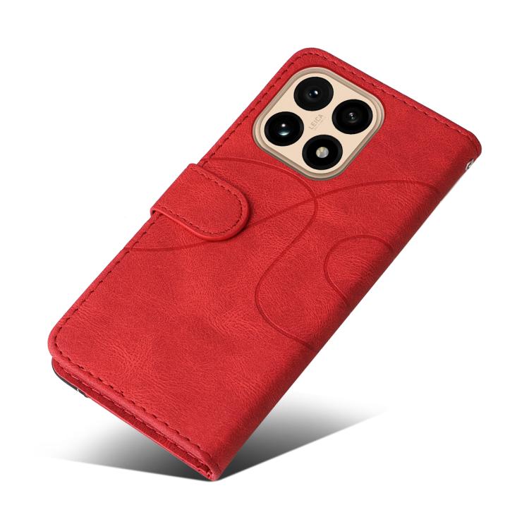 For Xiaomi 15T 5G Dual-color Splicing Flip Leather Phone Case