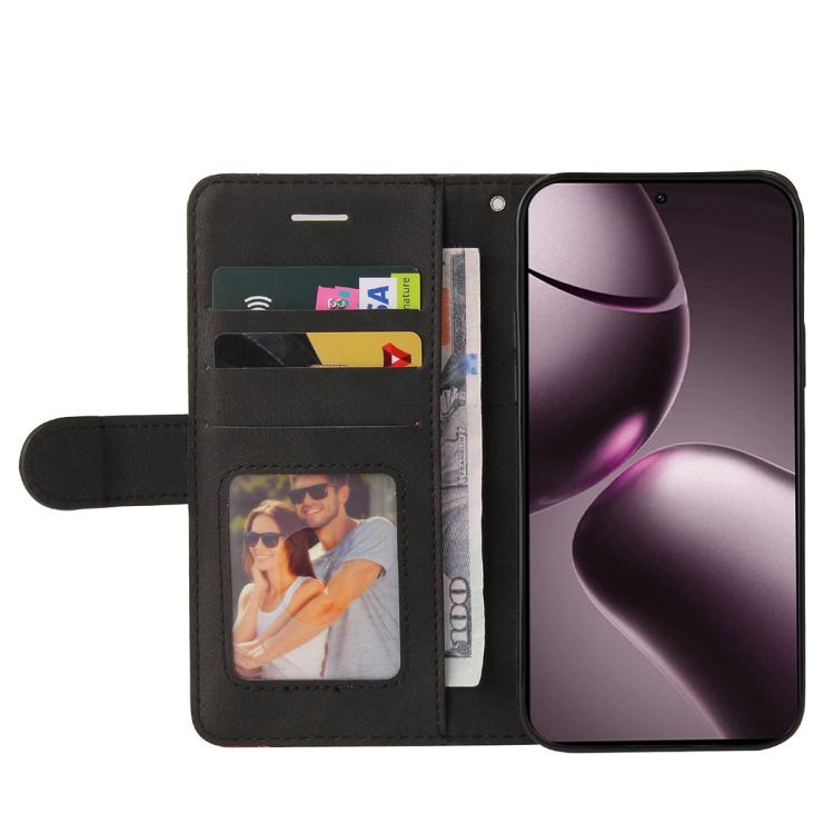 For Xiaomi 15T 5G Dual-color Splicing Flip Leather Phone Case