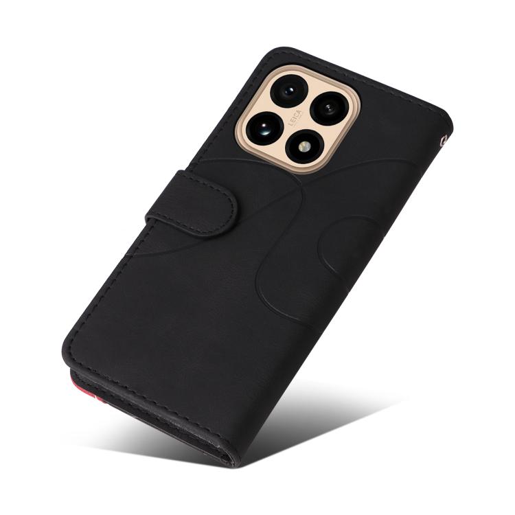 For Xiaomi 15T 5G Dual-color Splicing Flip Leather Phone Case