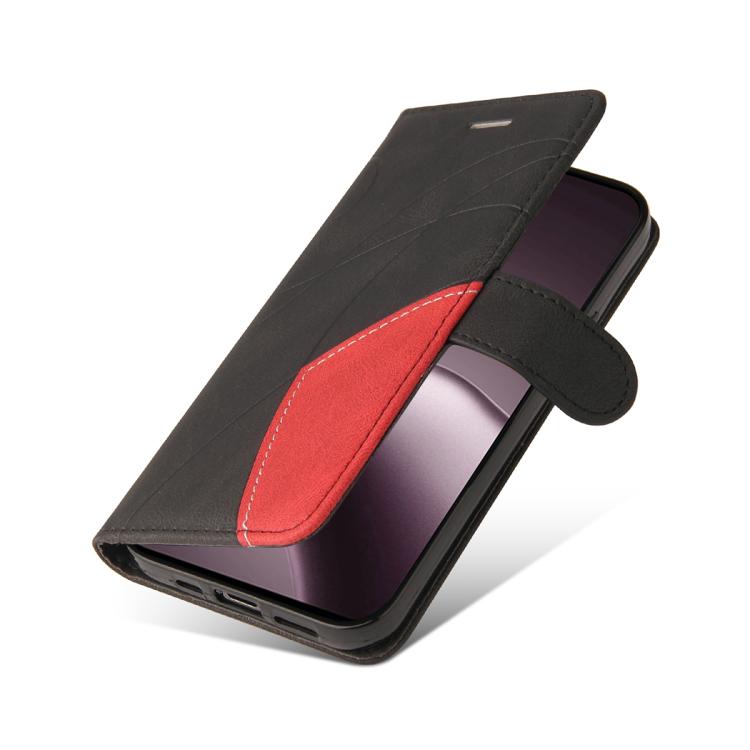 For Xiaomi 15T 5G Dual-color Splicing Flip Leather Phone Case