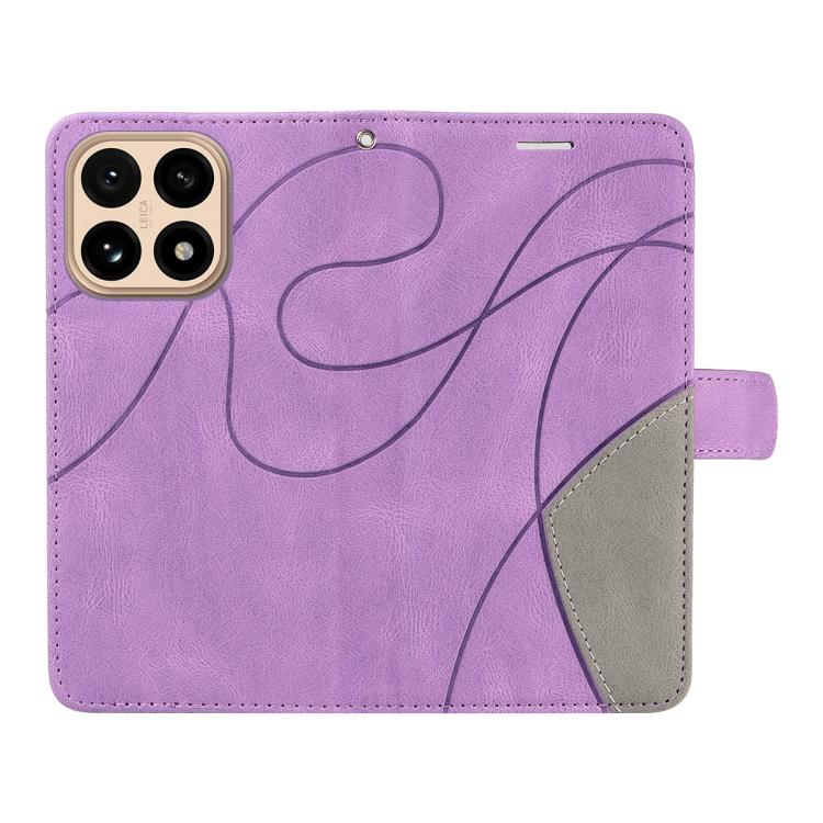 For Xiaomi 15T 5G Dual-color Splicing Flip Leather Phone Case