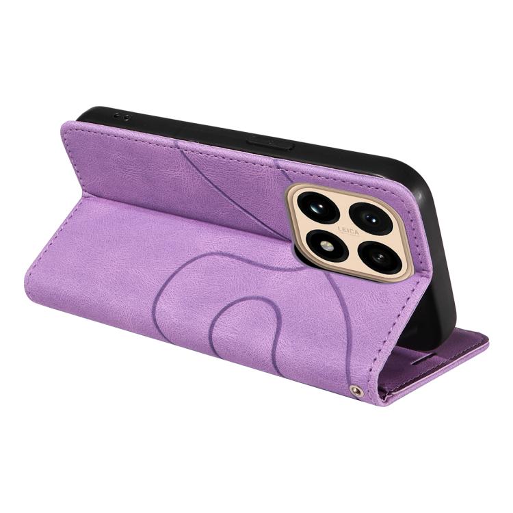 For Xiaomi 15T 5G Dual-color Splicing Flip Leather Phone Case