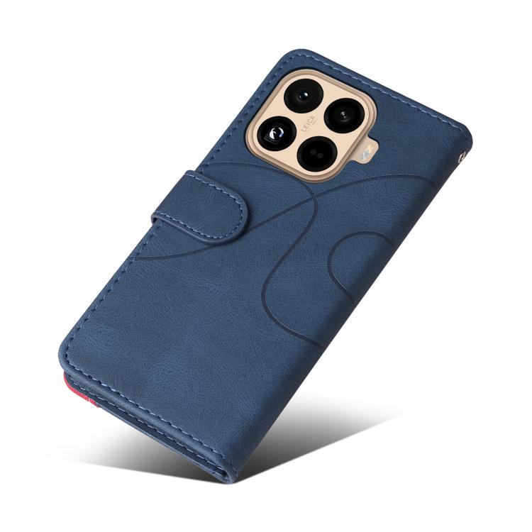 For Xiaomi 15T Pro 5G Dual-color Splicing Flip Leather Phone Case