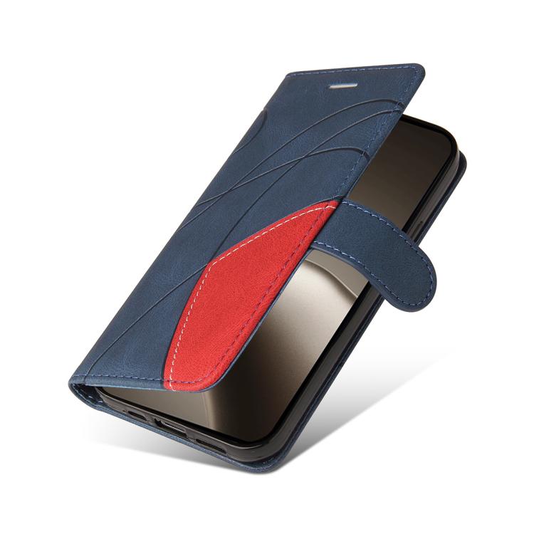 For Xiaomi 15T Pro 5G Dual-color Splicing Flip Leather Phone Case
