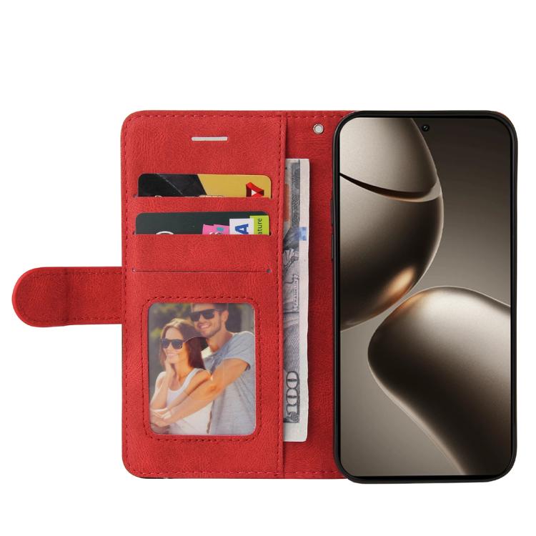 For Xiaomi 15T Pro 5G Dual-color Splicing Flip Leather Phone Case