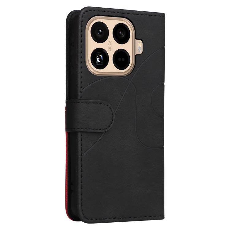 For Xiaomi 15T Pro 5G Dual-color Splicing Flip Leather Phone Case