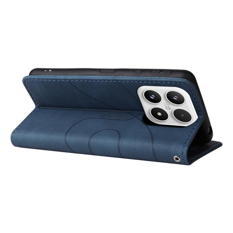 For Xiaomi 17 Dual-color Splicing Flip Leather Phone Case
