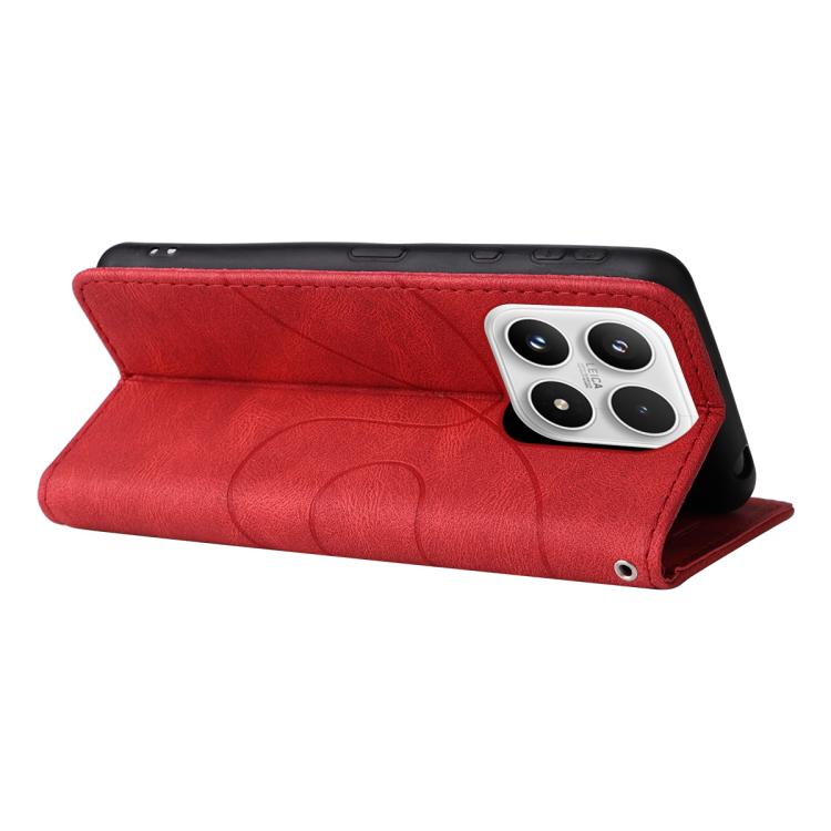 For Xiaomi 17 Dual-color Splicing Flip Leather Phone Case