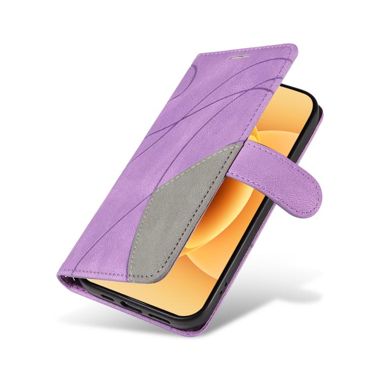 For Xiaomi 17 Dual-color Splicing Flip Leather Phone Case