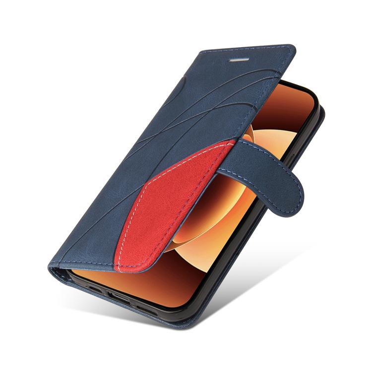For Xiaomi 17 Pro Max Dual-color Splicing Flip Leather Phone Case