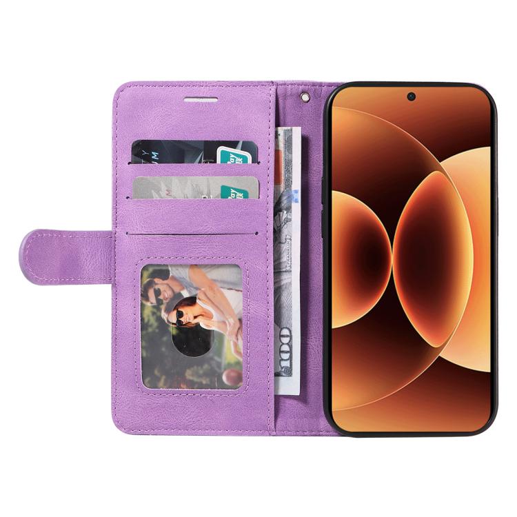 For Xiaomi 17 Pro Max Dual-color Splicing Flip Leather Phone Case