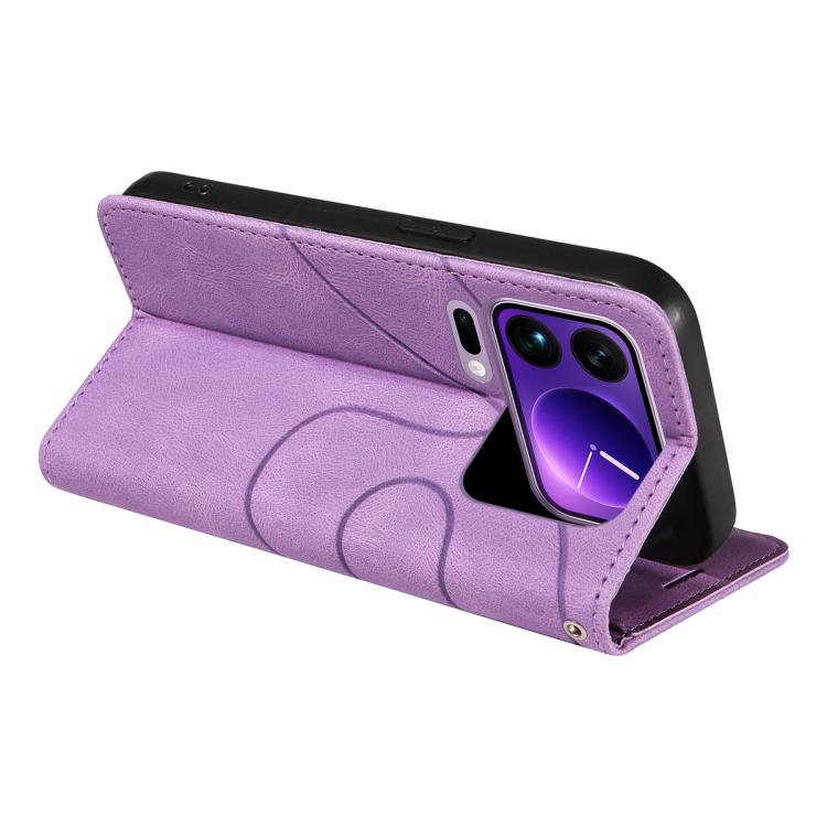 For Xiaomi 17 Pro Max Dual-color Splicing Flip Leather Phone Case