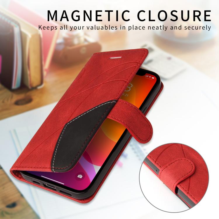 For Xiaomi Poco X8 Pro Max 5G Dual-color Splicing Flip Leather Phone Case