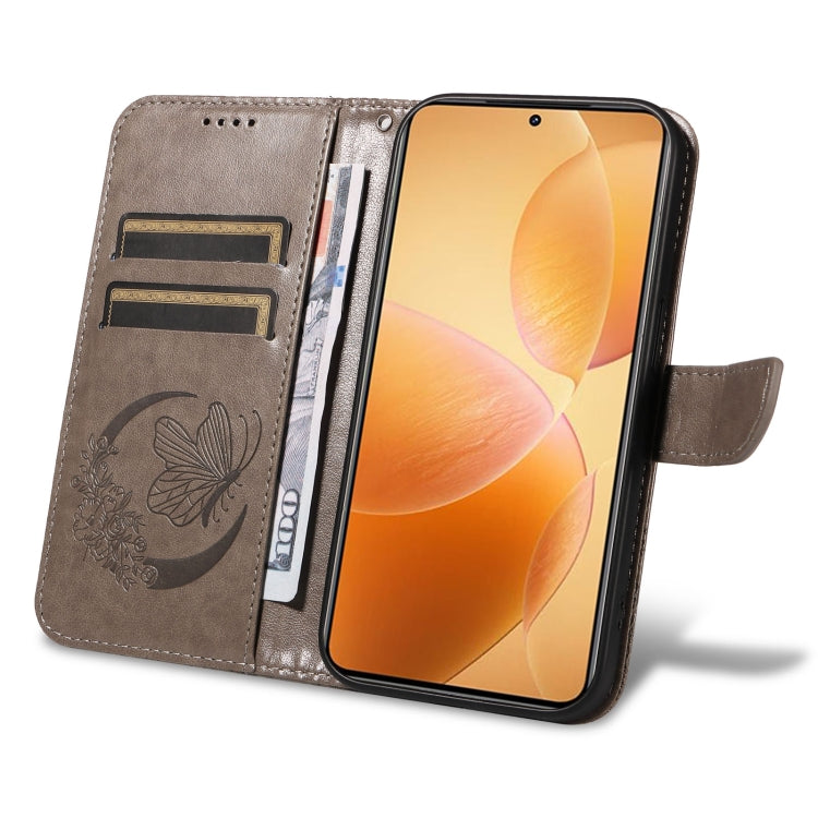 For Xiaomi 14T Pro Swallowtail Butterfly Embossed Leather Phone Case