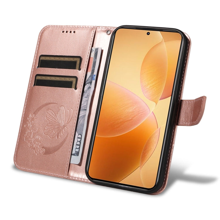For Xiaomi 14T Pro Swallowtail Butterfly Embossed Leather Phone Case