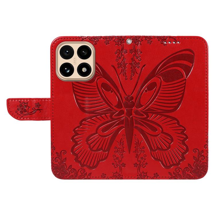 For Xiaomi 15T 5G Swallowtail Butterfly Embossed Leather Phone Case