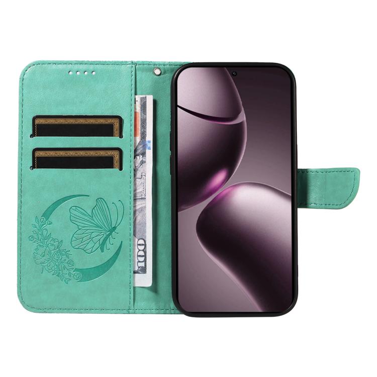 For Xiaomi 15T 5G Swallowtail Butterfly Embossed Leather Phone Case
