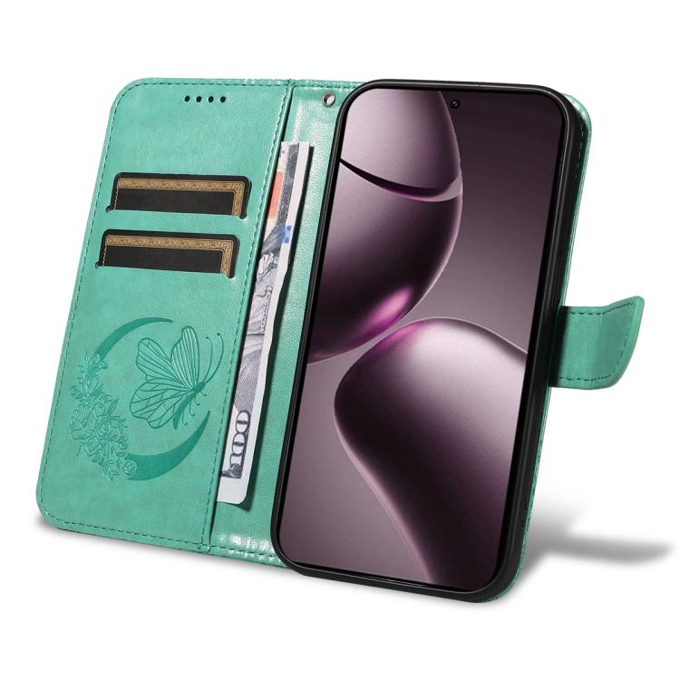 For Xiaomi 15T 5G Swallowtail Butterfly Embossed Leather Phone Case
