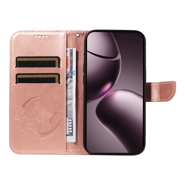 For Xiaomi 15T 5G Swallowtail Butterfly Embossed Leather Phone Case