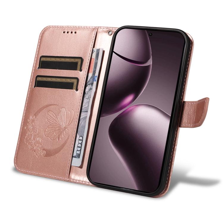For Xiaomi 15T 5G Swallowtail Butterfly Embossed Leather Phone Case