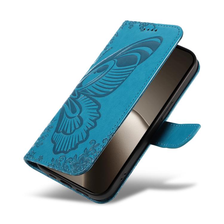 For Xiaomi 15T Pro 5G Swallowtail Butterfly Embossed Leather Phone Case