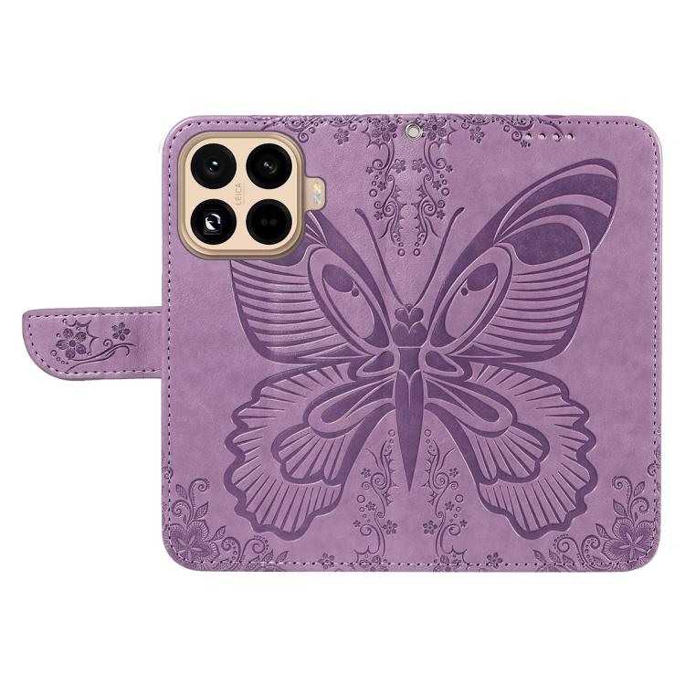 For Xiaomi 15T Pro 5G Swallowtail Butterfly Embossed Leather Phone Case