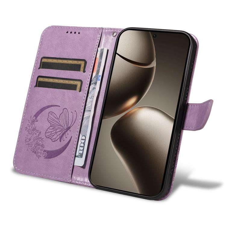 For Xiaomi 15T Pro 5G Swallowtail Butterfly Embossed Leather Phone Case