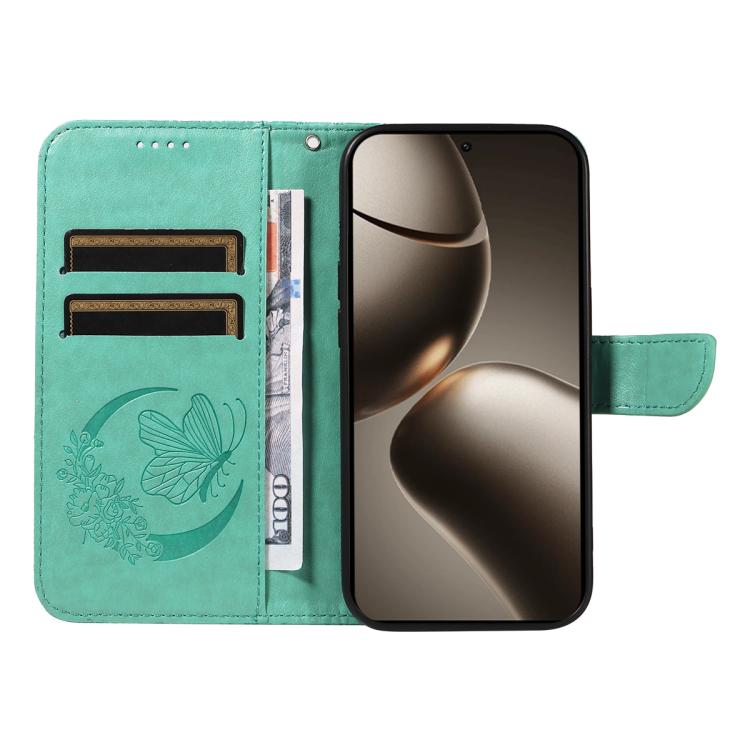 For Xiaomi 15T Pro 5G Swallowtail Butterfly Embossed Leather Phone Case