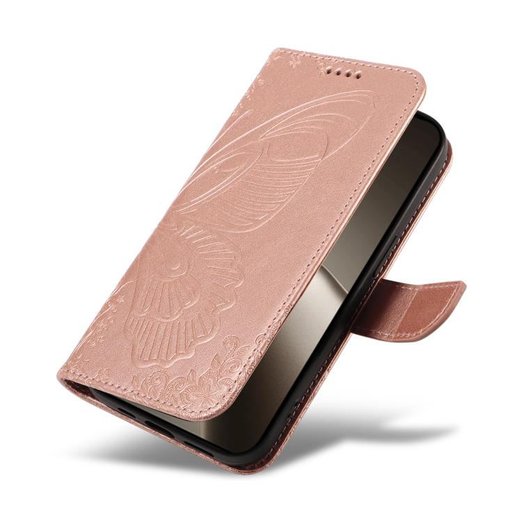 For Xiaomi 15T Pro 5G Swallowtail Butterfly Embossed Leather Phone Case
